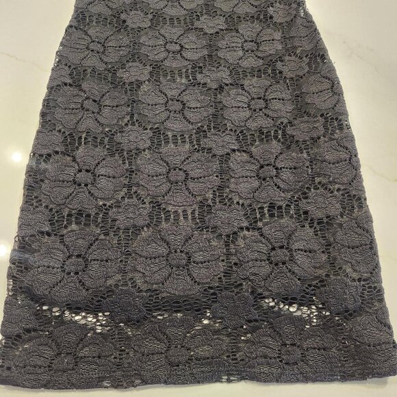 Rare Urban Outfitters Sz XS Black Lace Mini Dress Floral Grunge Goth Club LBD - Picture 4 of 10
